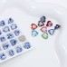 DZ 3025 6*6.6mm 5*5.5 heart shape crystal fancy stone for nail art